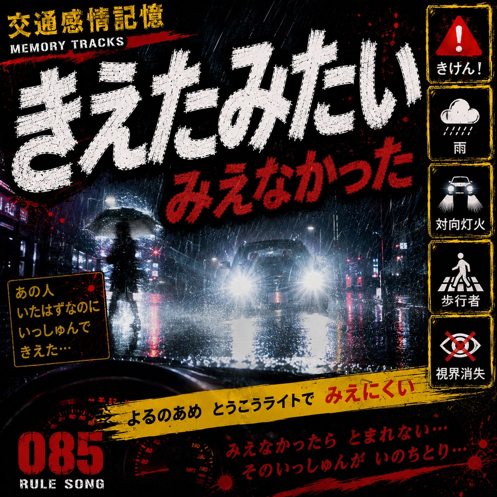 ロスト・シルエット (夜間の蒸発現象と歩行者発見遅れ / 学科試験の罠対策mp3)