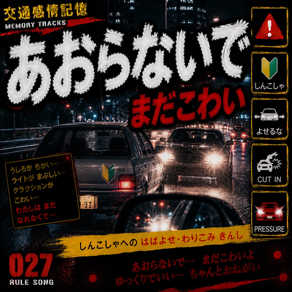 ディスタンス・ラブ （初心者マーク車への幅寄せ・割込み禁止ルール / 学科試験の罠対策mp3）