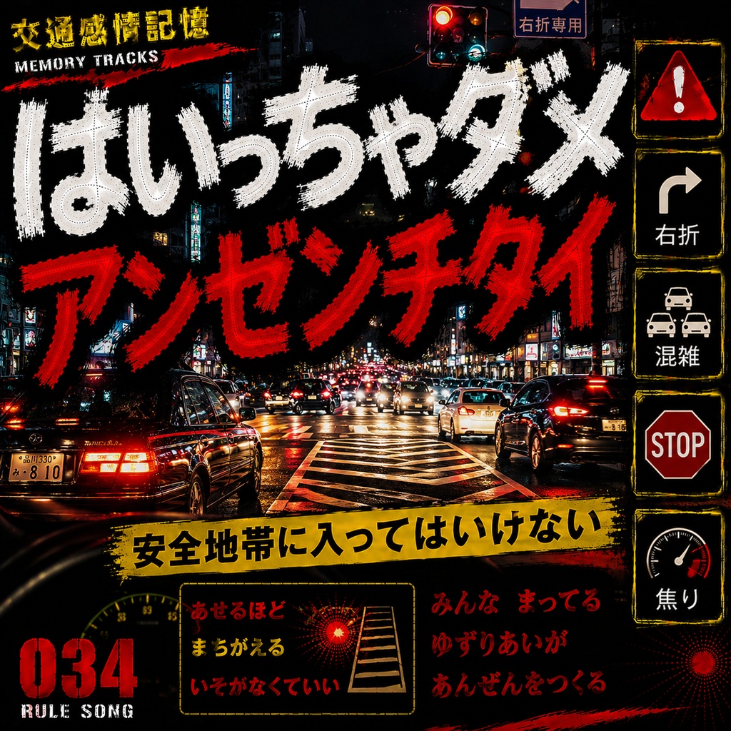 エスケープ・ゾーン (安全地帯への進入禁止ルールと交差点の罠 / 学科試験の罠対策mp3)