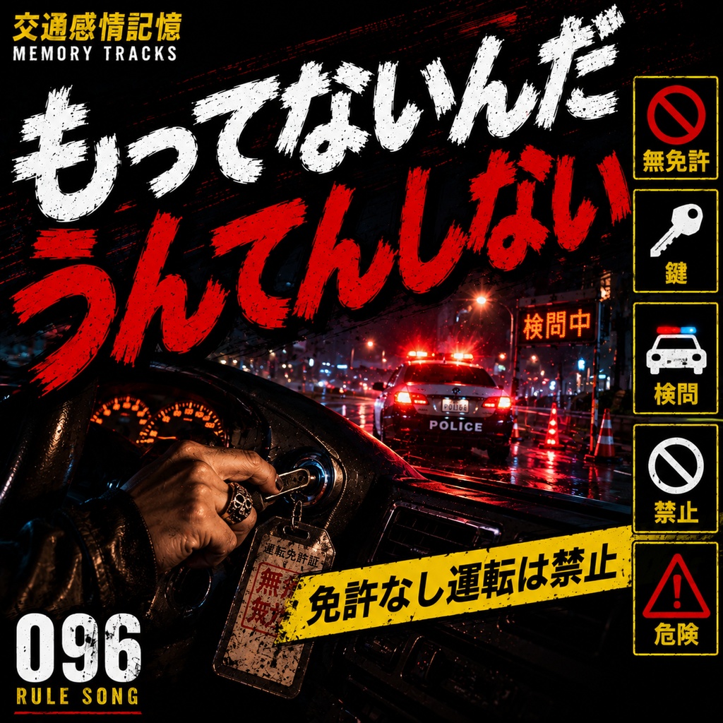 トワイライト・タブー (無免許運転禁止と免許停止・取消期間中の運転禁止 / 学科試験の罠対策mp3)