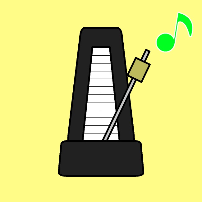 メトロノームGIFアニメ