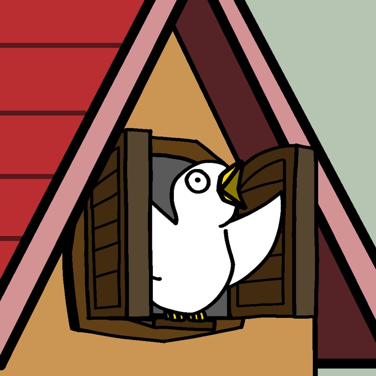 パカパカ鳩時計GIFアニメ