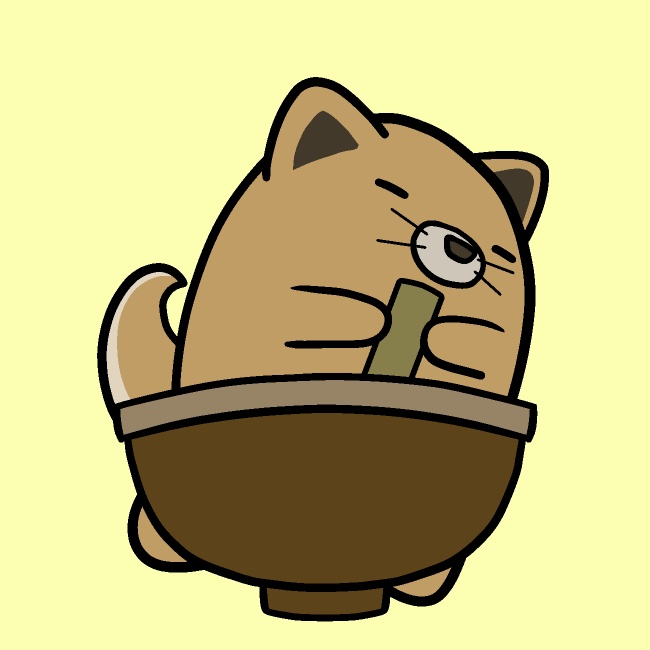 ゴマすり犬GIFアニメ
