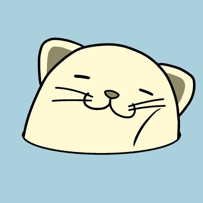 穴から顔出し猫GIFアニメ