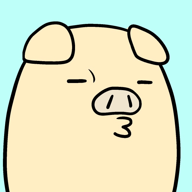 ブーイングぶーぶー豚GIFアニメ