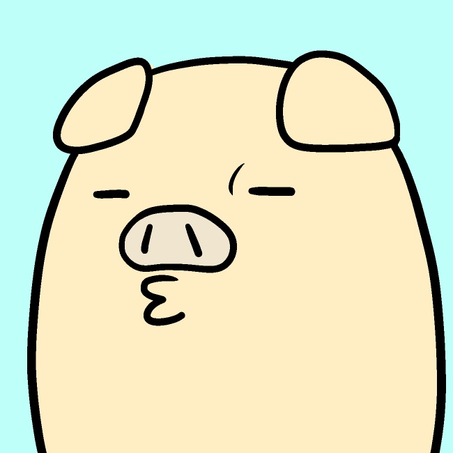 ブーイングぶーぶー豚GIFアニメ