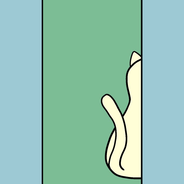 しっぽフリフリダンス猫