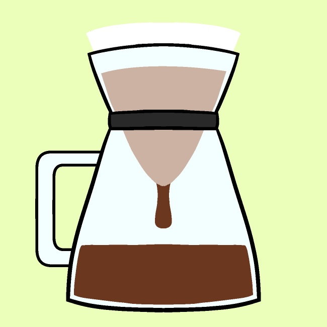ドリップコーヒーGIFアニメ