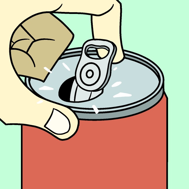 ステイオンタブ缶プシュッGIFアニメ