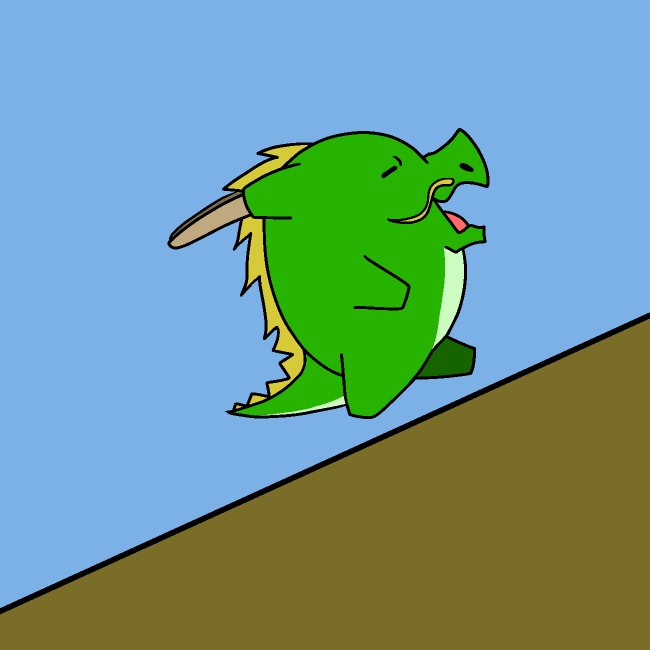 昇り竜GIFアニメ