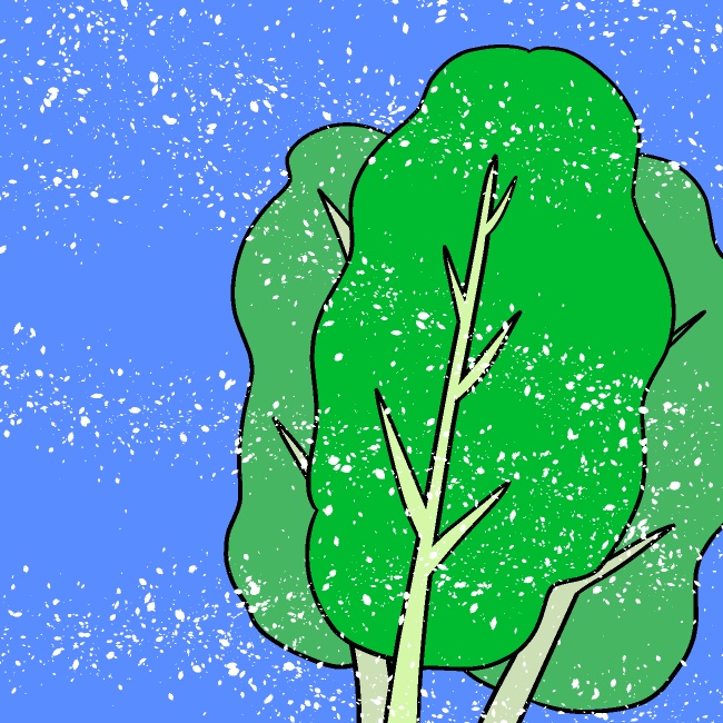 青菜に塩GIFアニメ