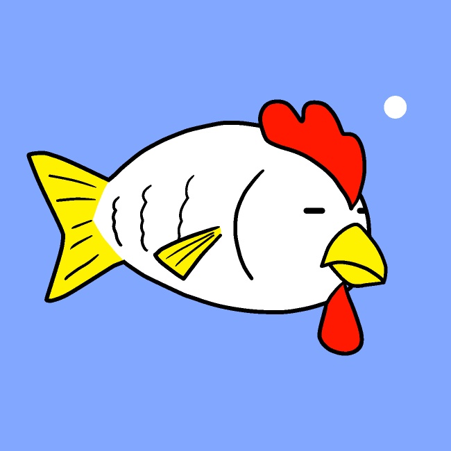 珍獣シーチキンGIFアニメ