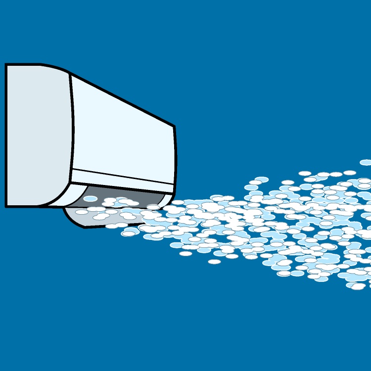 猛吹雪エアコンGIFアニメ