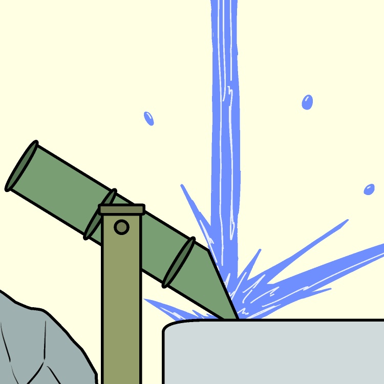 ハイパーししおどしGIFアニメ