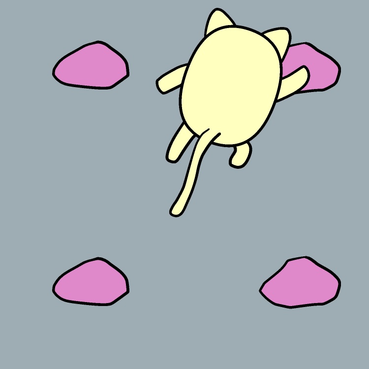 ボルダリング猫GIFアニメ