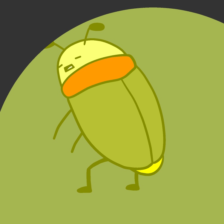 ホタルちょい見えGIFアニメ