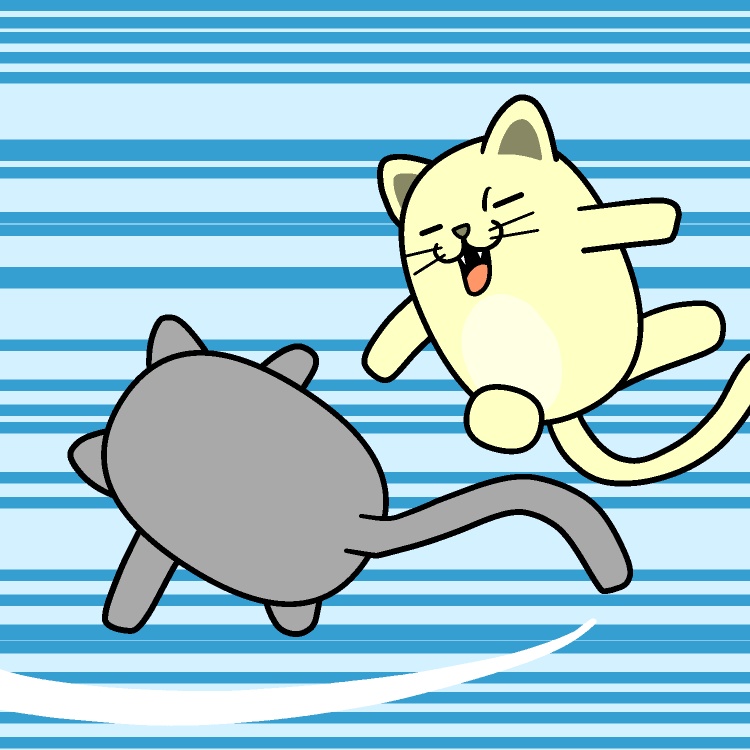 にゃんこバトルGIFアニメ