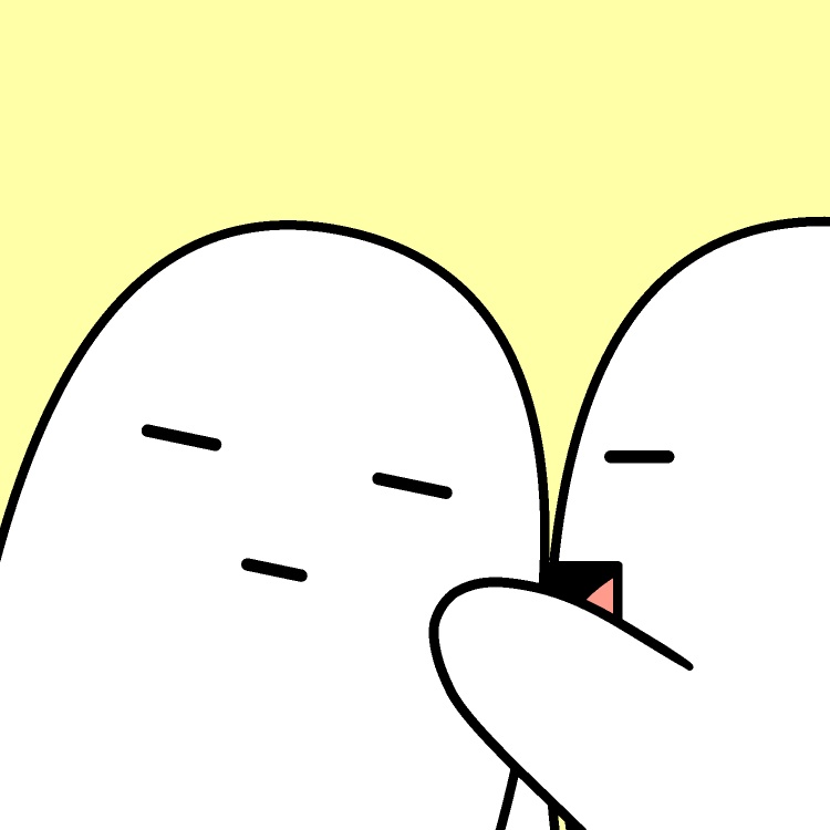 伝言ゲームGIFアニメ