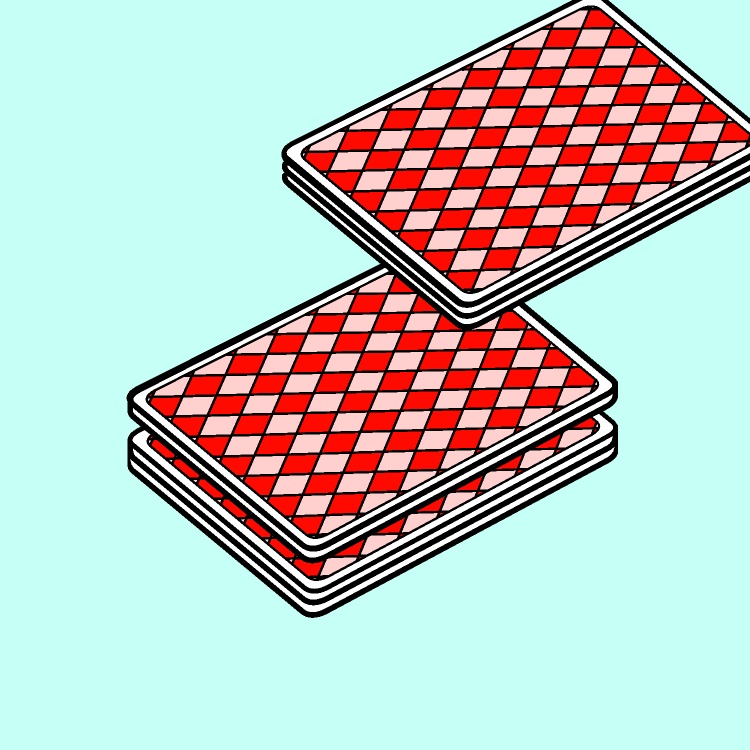 カードシャッフルGIFアニメ