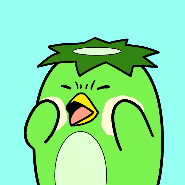 保湿クリーム塗り塗りカッパGIFアニメ