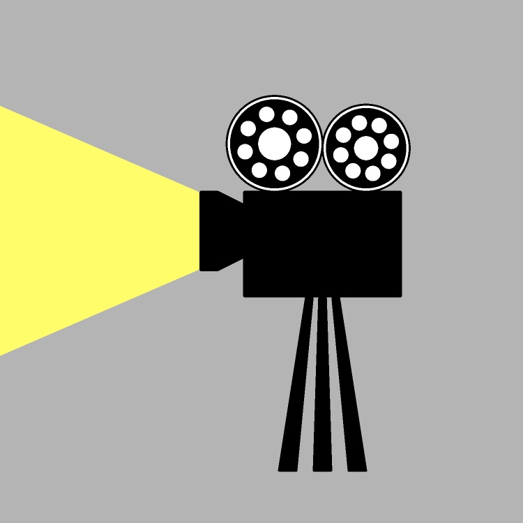 シネマトグラフ(映写機)GIFアニメ