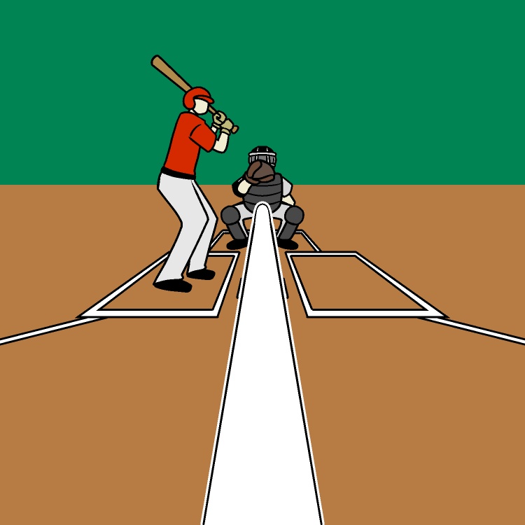 豪速球ホームランGIFアニメ