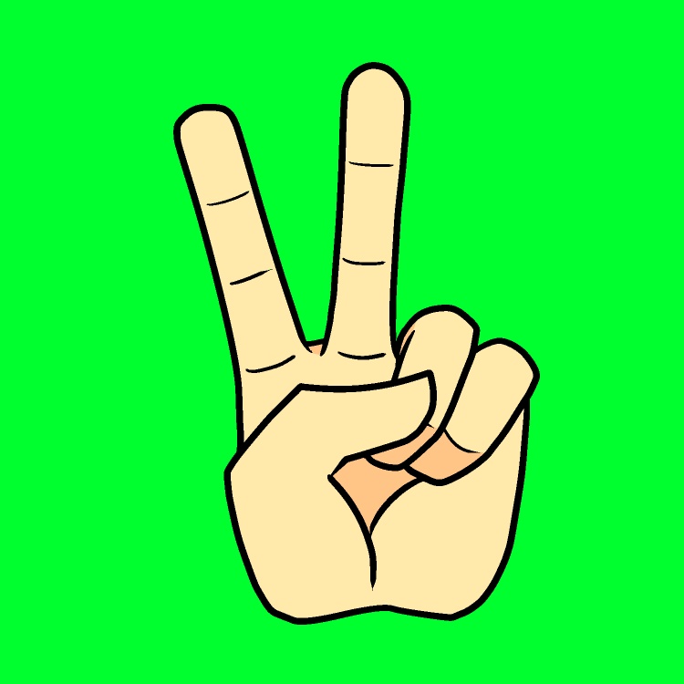 じゃんけん3種(グー・チェキ・パー)GIFアニメ