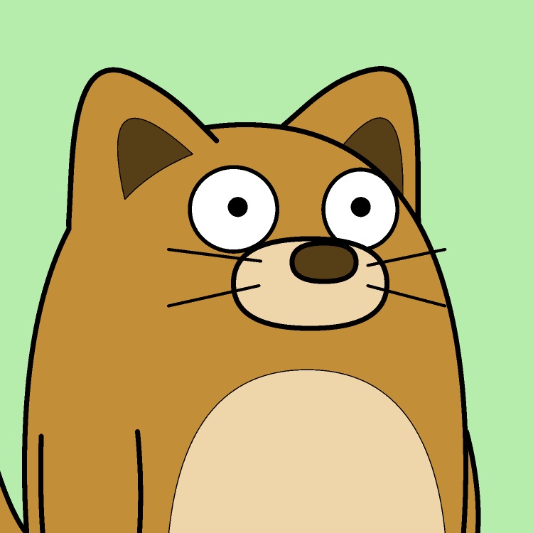 目ぱちくりイヌGIFアニメ