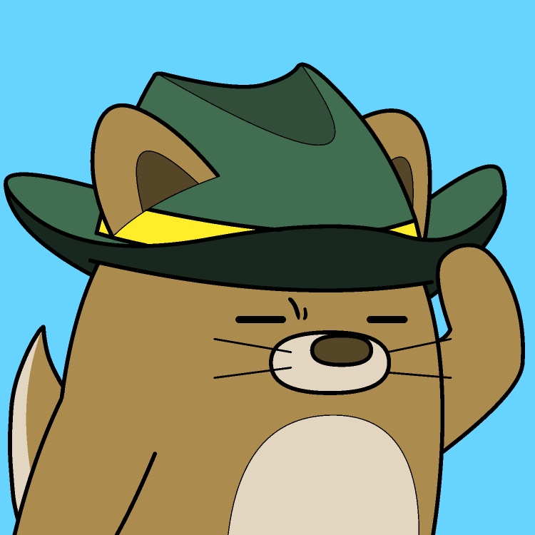 ハットくい上げイヌGIFアニメ