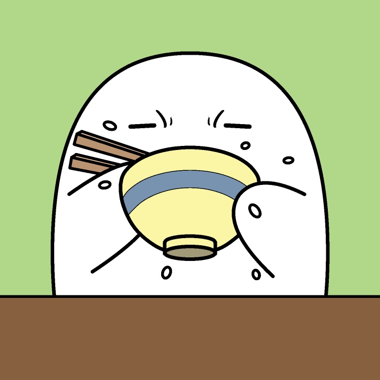 丼ぶりガツガツGIFアニメ