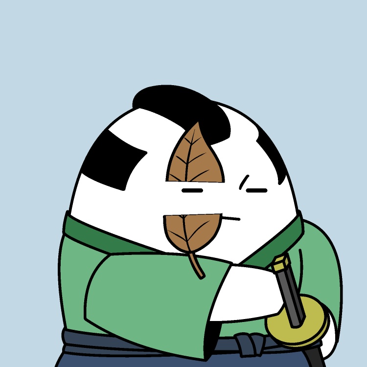 枯れ葉斬り侍GIFアニメ
