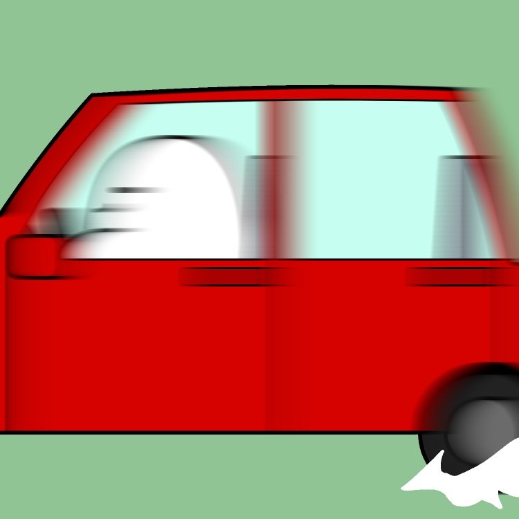 車でGO！GIFアニメ