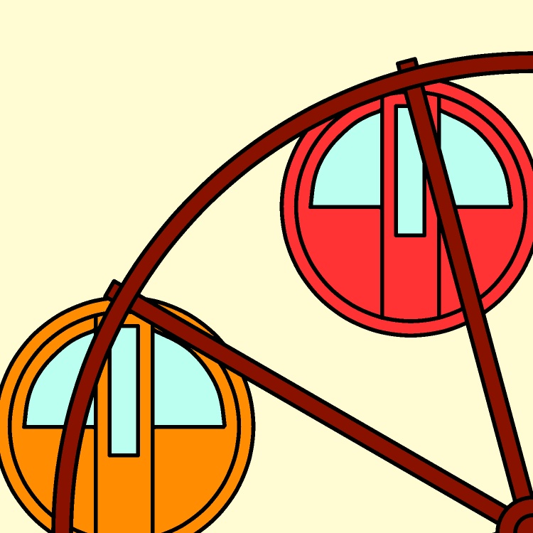 観覧車GIFアニメ