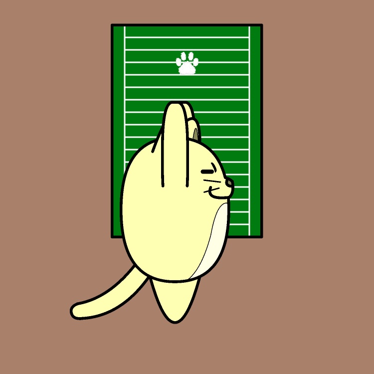 垂直跳び測定ネコGIFアニメ