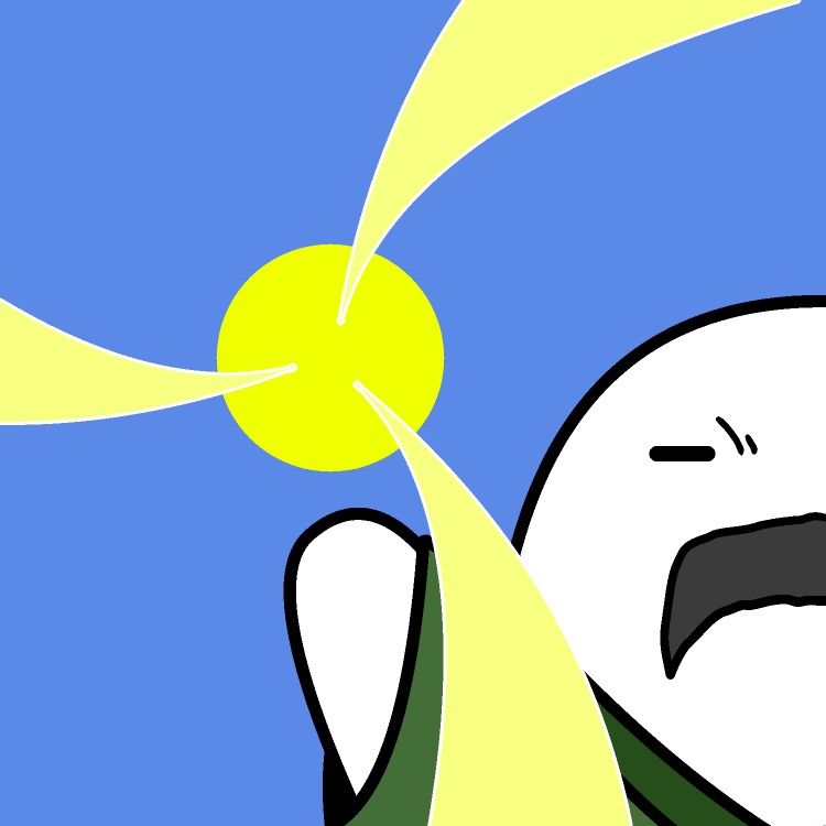 エネルギー溜めGIFアニメ