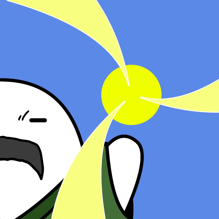 エネルギー溜めGIFアニメ