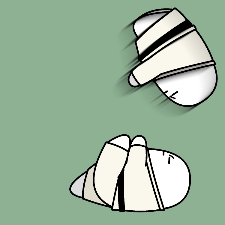 巴投げGIFアニメ