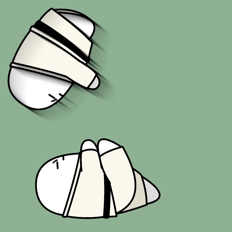 巴投げGIFアニメ