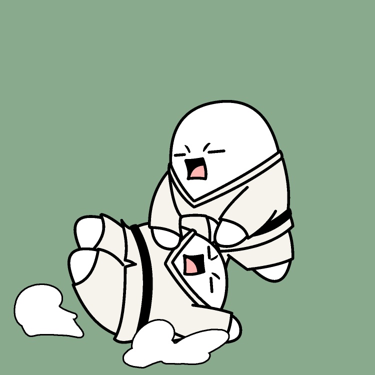 背負い投げGIFアニメ