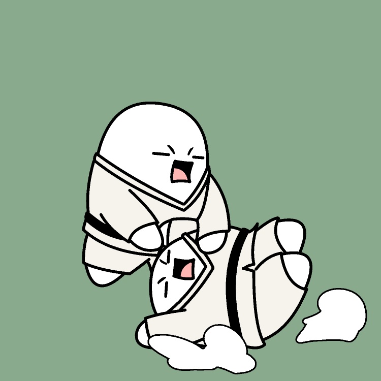 背負い投げGIFアニメ