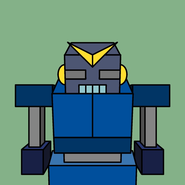 ロボット電源オフGIFアニメ