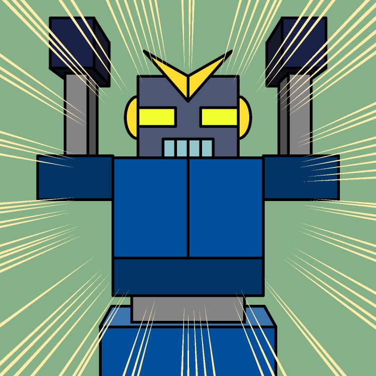 ロボット電源オンGIF