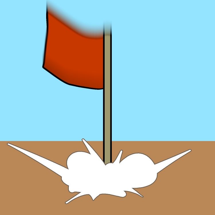 フラグが立つGIFアニメ