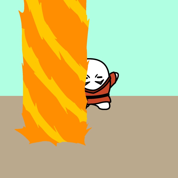 炎の魔法攻撃！GIFアニメ