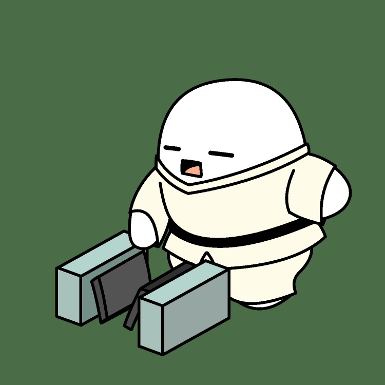 全力瓦割りGIFアニメ