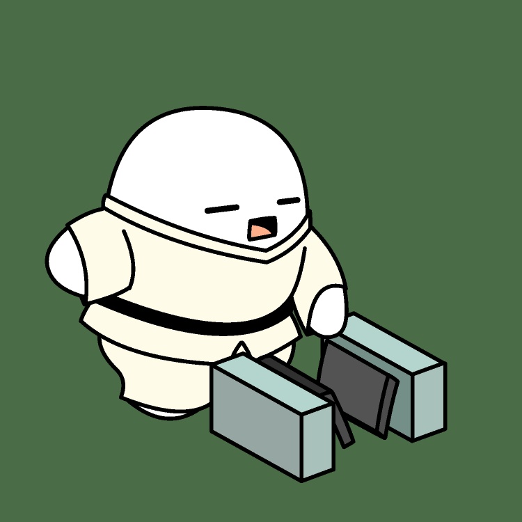 全力瓦割りGIFアニメ