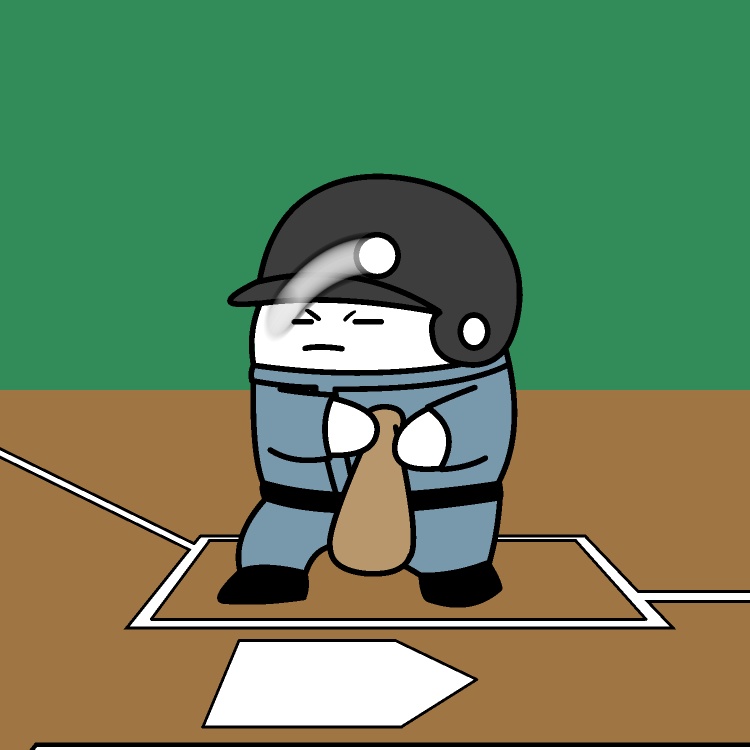 超変化球空振りGIFアニメ