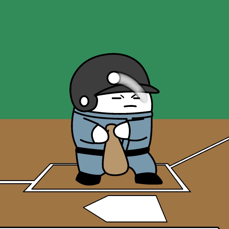 超変化球空振りGIFアニメ