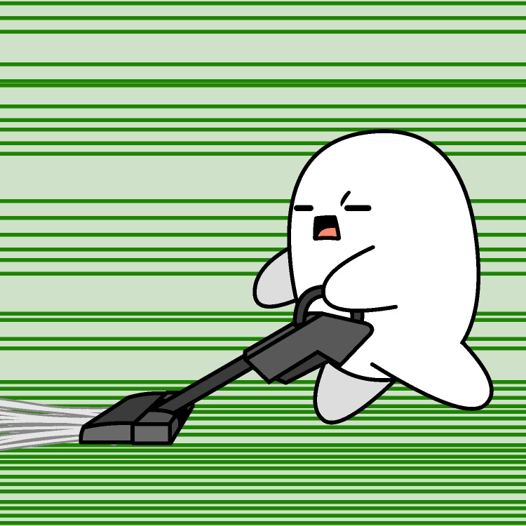 高速掃除機かけGIFアニメ