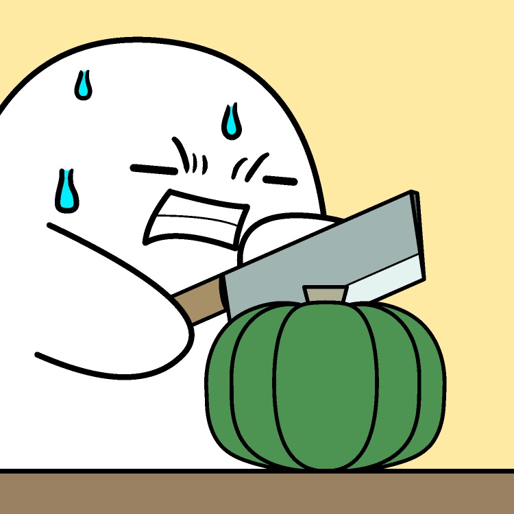 かったいカボチャGIFアニメ